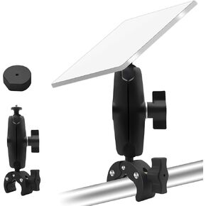 for Starlink Mini Mount, Pole Clamp RV Ladder Mount Roof Rack Mount Compatible for Starlink Mini Compatible with Original Pipe Adapter Adjustable for Pole Mount on Car RV Ladder Yacht