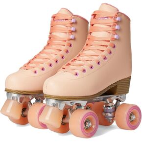 Impala Rollerskates Girl's Impala Quad Skate (Big Kid/Adult) White Ice 8 (US Men's 6, Women's 8) M