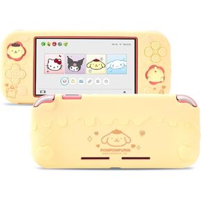Protective Case for Switch Lite,Kawaii Switch Cover Case,Anti-Scratch Soft Silicone Protective Shell for Switch Lite 2019 with 2 Thumb Grip Caps - BDG