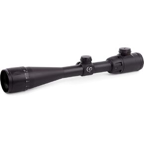 CenterPoint Optics LR416AORG2 Red/Green 4-16x40mm Illuminated Adjustable Objective Riflescope