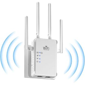 Spectrum Dual Band 5g 2.4 GHZ Repeater WiFi Extender Signal Booster for Home with Ethernet Port, Long Range 1 Gig Network Extender 1200mbps for Wireless Internet, Covers 5000 sq.ft and 64 Devices