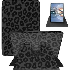 for 6" All-New Kindle (11th Generation 2022/2024) 360 Degree Rotating Case, PU Leather Stand Smart Flat Case with Auto Wake/Sleep for Kindle 11th Generation 2022/2024, Toilet Cactus Cat