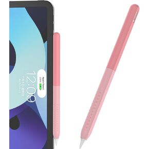 LJFLYXRI Case for Apple Pencil 2nd Generation Dual Color Anti-Roll Design, Comfortable Grip, and Enhanced Protection Transform Your Pencil with The Classic Pencil Case Perfect Grip (Pink)