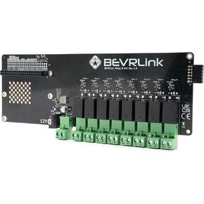 8 Channel Relay HAT for Raspberry Pi 5-12V - Also Works with Raspberry Pi 4B, and Raspberry Pi 3 (Only Relay Module is Included - Raspberry Pi and Accessories are NOT Included)