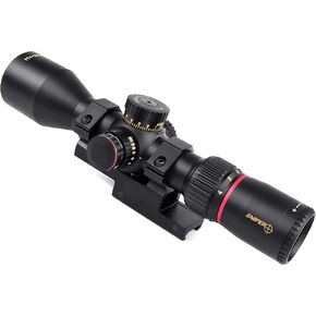 SNIPER VT4-16X44FFP First Focal Plane Hunting Rifle Scope Red, Green Illuminated Mil Dot Reticle/Fully Multi-Coated Lens/Wind and Elevation Adjust