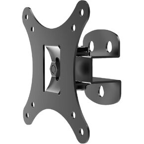 Nuyoah Monitor Wall Mount Tilt Swivel Full Motion for 10"-26" TV Screens, RV TV Mount Camper, Small TV Wall Mount for Computer Monitors with Max VESA 100x100mm