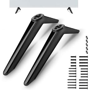 Yaotieci TV Legs for Emerson TV Stand Legs, for 24inch 32inch 40inch 50inch TV Stand, Fit for TV with a Hole Center-to-Center Distance of 14mm/0.55in to 24mm/0.94in, for Emerson TV Feet wr Screws Set
