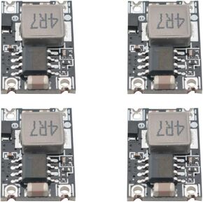 4PCS 5V Regulator Mini Speed Reducer DC 5 to 30V 12V 24V Step Down to 5V1.8A Output Small Size Power Supply Module for Microcontroller Battery Charger Car Power Supply