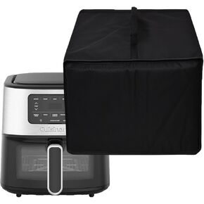 Air Fryer Cover Heavy Duty Heat-resistant Waterproof Dust Protective Air Fryer Cover Case Compatible with Cuisinart Air Fryer Oven – 6-Qt Basket Stainless Steel Air Fryer