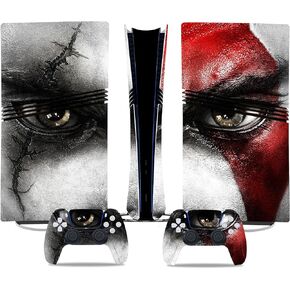 Full Body Vinyl Decal Cover for PS5 Pro Digital Edition Console & Controllers - Eye