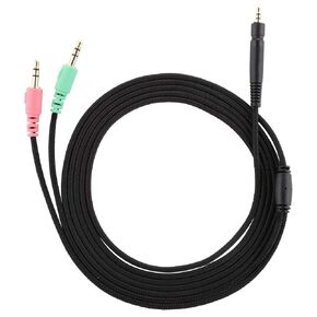 Hilitand Gaming Headphone Cable,3.5mm Plug Wire,for Sennheiser G4ME ONE/for Zero/PC 373D / PC37X GSP 350/500 / 600 and Other Head-Mounted Gaming Earphone(Computer Version)
