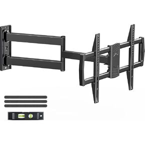 MOUNT PRO Long Arm TV Wall Mount for Most 32-75 Inch TVs, 32" Long Extension Corner TV Mount, Swivel and Tilt Articulating Full Motion Wall Mount TV Bracket, MAX VESA 600x400mm, Holds up to 99 lbs