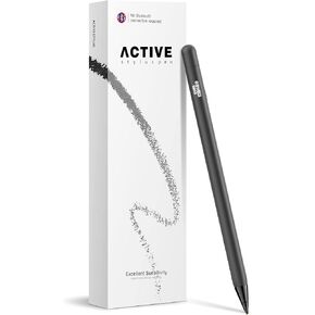 Stylus for iPad,Stylus for iPhone, Rechargeable Stylus Pen,1.4mm Fine Tip for Drawing and Writing, Compatible iPad Pro/iPhone and iPad/iPad Mini/iPad Air (Black)