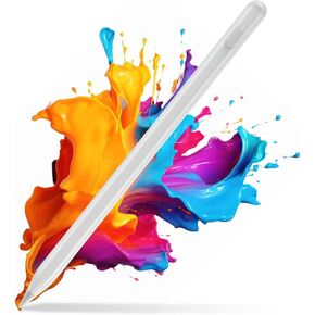 Stylus Pen for iPad (2018-2024) Fast Charge for Apple iPad Pencil, Palm Rejection, Tilt Sensitivity iPad Pencil for iPad 10th iPad Pro 11"/12.9"/M4, iPad Air 3/4/5/M2, iPad 6-9, iPad Mini 5/6