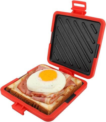 Toaster ، Microwave Toaster ، صانع شطيرة ، صانع شطائر Toastie Cordless ، صانع الجبن المشوي ، غسالة الصحون (أحمر) in Saudi Arabia