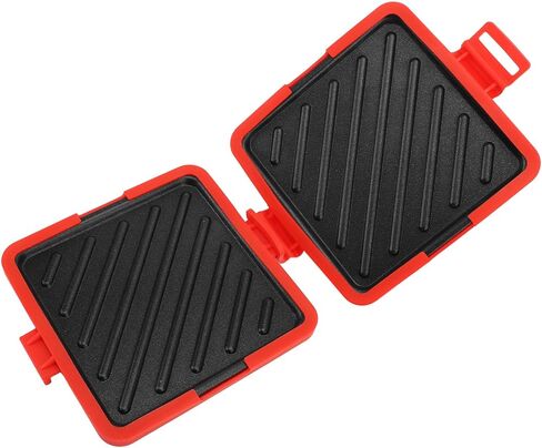 Toaster ، Microwave Toaster ، صانع شطيرة ، صانع شطائر Toastie Cordless ، صانع الجبن المشوي ، غسالة الصحون (أحمر) in Saudi Arabia