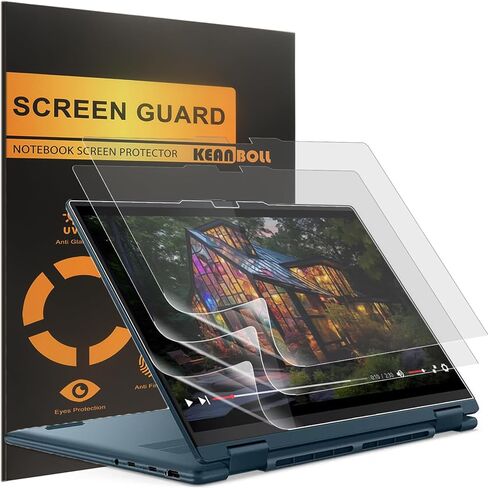 Keanboll (3 حزمة مصممة لـ Lenovo IdeaPad Flex 5i / Deapad Flex 5 16 2 2-in-1 شاشة الشاشة التي تعمل باللمس (16 بوصة) ، وموهبة ومكافحة البصمات (Matte) درع in Kuwait