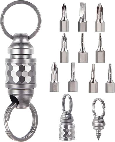 Quick Release Keychain, Titanium Keychain with Quick Release, Pull Apart Detachable Key Ring Quick Release in Saudi Arabia