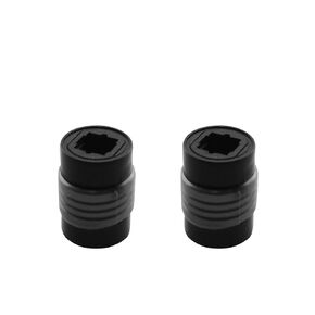 RLECS 2PCS Coupler Optical Cable Optical Fiber Extension Adapter Optical Audio Cable Female to Female Extension Connector Adapter for Home Theater Sound Bar TV DVD/CD Player, Optic Cable Extender