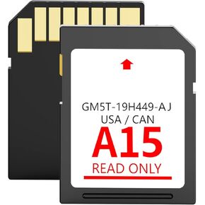 2024 Latest Version A15 Navigation SD Card Fits for Ford/Lincoln, Updated Roads Map Card Sync USB/Canada, Ford Explorer Accessories A15 GM5T-19H449-AJ GPS SD Map Card Rocketek USB