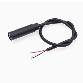 3PCS 0.3M/1FT 3.5mm Replacement Repair Plug Jack TRS 3 Pole Stereo Male Plug,3.5mm Male Plug to Bare Wire Open End Cable