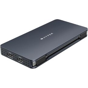 HyperDrive Next 10 Port Business Class USB C Docking Station for PC/Mac/Chromebook, Pro-Grade 2X File Transfer w/ 10Gbps, 3X Fast Photo/Video Transfer w/SD 4.0, Charges w/ 100W PD Power