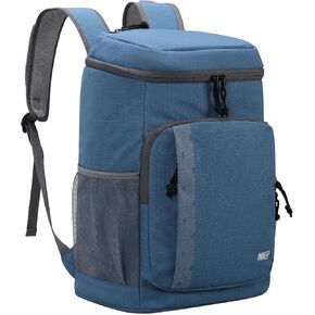 رؤوس الظهر المعزولة Mier مبرد كبير 30 علبة حقيبة غداء ناعمة عازلة الظهر مع جيوب متعددة لعمل الغداء على الشاطئ نزهة in Kuwait