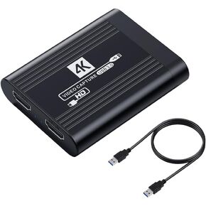 CY HDMI Capture Card 4K Video Live Streaming USB Data for Camera Game Set-Top Box Recording Computer DVD