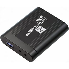 NFHK HDMI Capture Card 4K Video Live Streaming USB Data for Camera Game Set-Top Box Recording Computer DVD