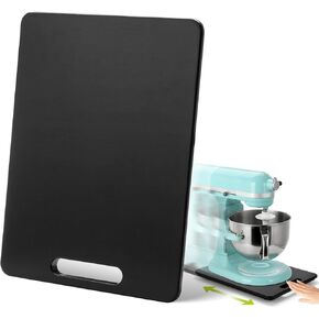 Appliance Slider for KitchenAid Bowl-Lift Stand Mixer, Aieve Wooden Rolling Tray for KitchenAid 5-7 Qt. Bowl-Lift Stand Mixer