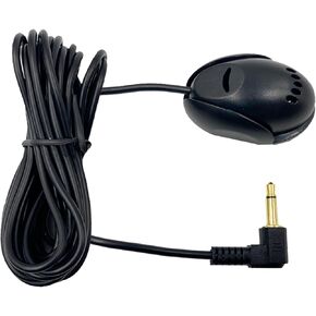3.5mm Car Microphone Compatible with Alpine JVC Sony Jensen Kenwood for Car Vehicle Head Unit Audio Stereo Radio GPS DVD with 3m Cable, Plug and Play