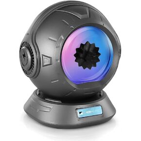 Ferrofluid Speaker, Ferrofluid Audio Visual Speaker, Dancing Ferrofluid with 2 Adjustable Modes and Colorful Lights (Silver)
