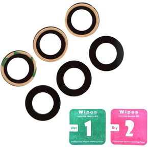 3 x Rear Back Camera Lens Glass Replacement with Adhesive For Apple iPhone 6 Plus/iPhone 6S Plus