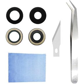 Camera Glass Cover Rear Lens Replacement Parts+ Adhesive for Samsung Galaxy Z Flip 6