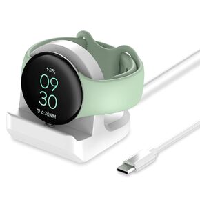 Charging Stand Compatible with Google Pixel Watch 2,Watch Charger Stand with Charging Cable for Pixel Watch 2,Magnetic Charging Station USB A Type C