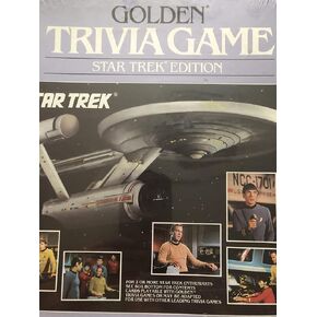 GOLDEN Trivia Game; Star Trek Edition
