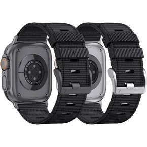 نايلون ، نايلون ، نطاقات ساعة مراقبة Apple Watch 49mm 46mm 45mm 44mm 42mm ، و Apple Foop Loop Watch Fools for Apple Watch Ultra Band 10/9/7/6/6/Se/5/4/3/2/1/ultra 2 in Saudi Arabia