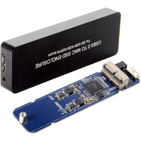 JSER USB 3.0 to 16+12 Pin Air Pro 2013 2014 2015 2016 2017 SSD Portable Case Mobile Box HDD Enclosure