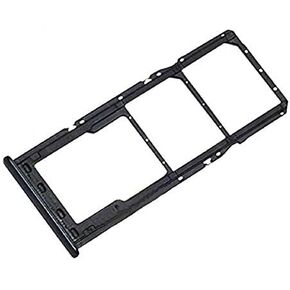 2X Dual SIM Micro SD Card TRAY Holder Replacement for Samsung Galaxy A30s 2019 SM-A307 A307F/DS/U 6.4 inch (Black)
