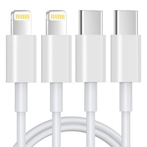 USB C to Lightning Cable [Apple MFi Certified] 2Pack 6FT iPhone Fast Charger Cable USB-C Power Delivery Type C to Lightning Cable for iPhone 14 13 12 11 Pro Max XS XR X Mini 8 Plus AirPods