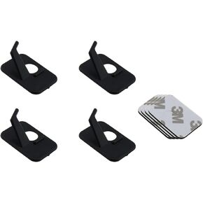 4PCS Arrow Rest Right Hand Plastic Archery Arrow Rest with Adhesive for Recurve Bow Hunting Archery