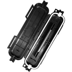 FTTH Fiber Optic Protective Box Heat Shrinkable Tube Waterproof Drop Cable Case Protective Box Shell - 2PCS