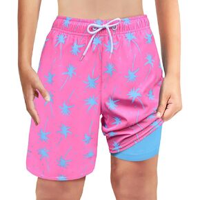Boys Swim Trunks Swimwear Youth Boys Compression Swim Shorts Kids Teen Boys' Swimming Shorts Bathing Suits Swimsuit