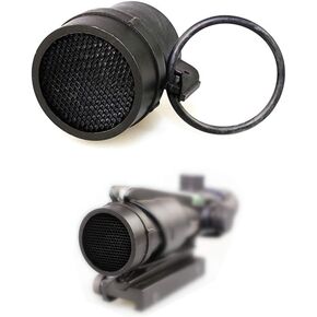 HWZ Scope Round Meshy Cover Kill Flash Anti-Reflection Device for ACOG 4 X 32 Scope