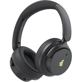 Edifier H9 Hybrid Active Noise Cancelling Headphones Bluetooth 5.4, Over Ear Headphones Wireless with 75H Playtime, Hi-Res Audio, Spatial Audio, Multipoint Connection, Clear Calls, Foldable - Black