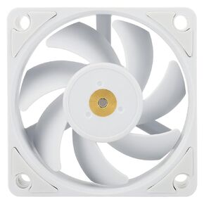 Thermalright TL-B6W 60mm CPU Cooler Fan, Silent Computer Case Fan,6025 CPU Fan,DC 12V CPU Mute Cooling Fan(White)