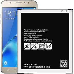 for Samsung Galaxy J7 Replacement Battery, EB-BJ700CBE Battery for Galaxy J7 J700T J700T1 SM-J700T1 SM-J700P EB-BJ700BBC EB-BJ700BBU