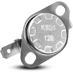 Thermal Cutoff Switch Compatible with Panasonic Microwave Oven NN-SU686S NN-SC668S Replace KSD1 120 Temperature Control Switch