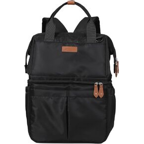Maelstrom Backpack Cooler,Double Decker Cooler Backpack,Lightweight Leakproof Insulated Cooler Bag,Waterproof Lunch Backpack for Women Men