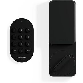 SimpliSafe Smart Lock Series 2 (White) for The Gen 3 Home Security System